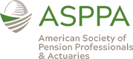ASPPA - American Socity of Pension Professionals & Actuaries